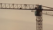 Lifting construction crane. construction site 