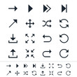 Arrow symbol icons