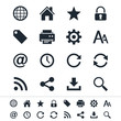 Web icons