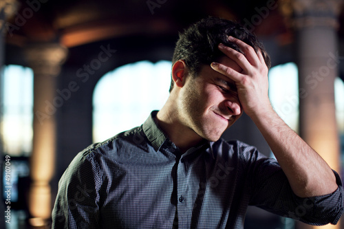 Photo: Homme caucasien déçus Homme caucasien déçus