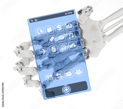 Illustration: Concept phone of the future Concept phone of the future