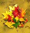 fondo vintage autunnale
