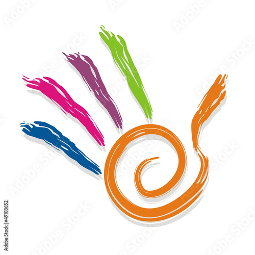 Vector: hand_colorful_vector_design hand_colorful_vector_design