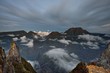 La nuit tombe sur Le Maïdo , Ile de la Réunion