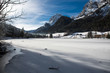 Foto: Hintersee im Winter Hintersee im Winter