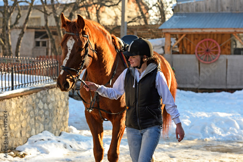 Photo: Girl with Horse Girl with Horse