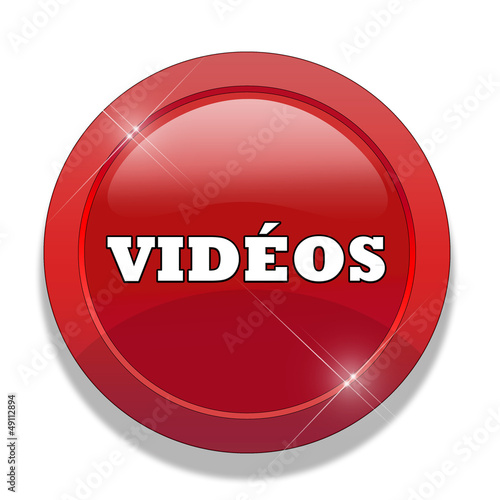Illustration: Bouton Vidéos Bouton Vidéos