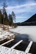 Foto: Hintersee im Winter Hintersee im Winter