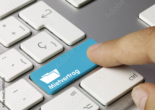 Photo: Mietvertrag Tastatur Finger Mietvertrag Tastatur Finger