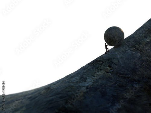 Illustration: Sisyphus Sisyphus