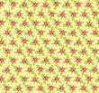 Abstract flower seamless pattern. Floral vector background.
