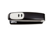 Black stapler isolated on white