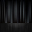 Vektor: Black curtain Black curtain