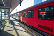 Zug im Bahnhof