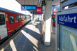 Zug im Bahnhof