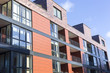 Moderne Stadthäuser in Kiel, Deutschland