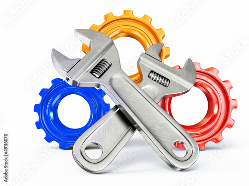 Illustration: wrench wrench