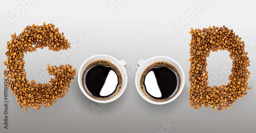 Photo: Coffee for good morning Coffee for good morning