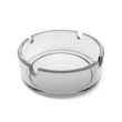 Glass ashtray