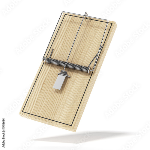 Illustration: Wooden mouse trap Wooden mouse trap