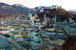 Salzburg, Österreich, Stadt Ansicht