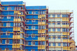 Wohnhaus wird saniert. Wärmedämmung