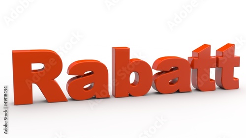 Illustration: rabatt rabatt