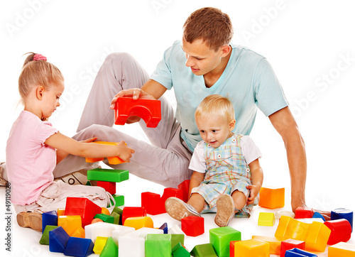 Photo: Child painting by finger paint. Child painting by finger paint.
