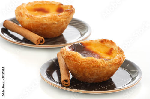 Photo: Custard Pies with cinnamon sticks Custard Pies with cinnamon sticks
