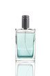 Elegant male perfume, isolated on white
