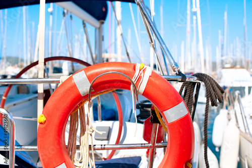 Photo: Yacht. Sailing. Yachting. Tourism. Luxury Lifestyle Yacht. Sailing. Yachting. Tourism. Luxury Lifestyle