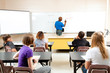 Photo: Male Teacher with Algebra Class Male Teacher with Algebra Class