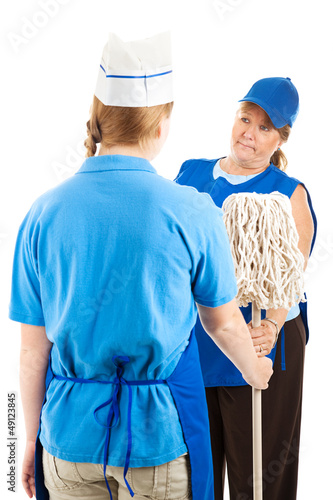 Photo: Time To Mop Up Time To Mop Up