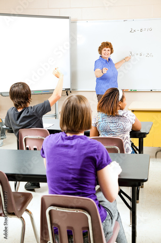 Photo: Teaching High School Algebra Teaching High School Algebra