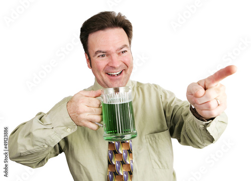 Photo: Irish-American Guy on St Patricks Day Irish-American Guy on St Patricks Day