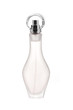 Elegant female perfume, isolated on white