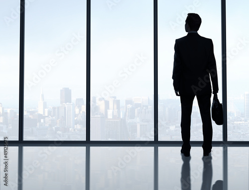 Photo: businessman in office businessman in office