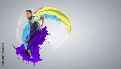 Photo: Modern style dancer Modern style dancer