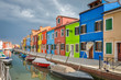 Burano island , Venis