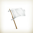 Vector: White flag White flag