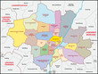 München Stadtbezirke Nachbargemeinden