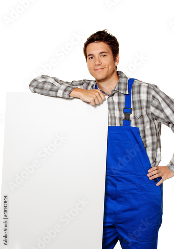 Photo: Handwerker, Klemptner, Bauarbeiter Handwerker, Klemptner, Bauarbeiter
