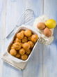bignole typical italian carnival dessert
