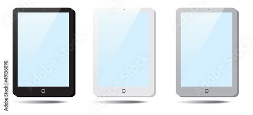 Illustration: Set of speech bubbles Tablet Pad, Ipad. Set of speech bubbles Tablet Pad, Ipad.