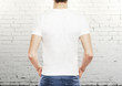guy looking at wall