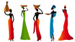 femmes africaines stylisées 03