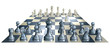 Game of chess illustration