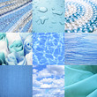 Photo: Blue collage Blue collage
