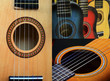 Guitar collage