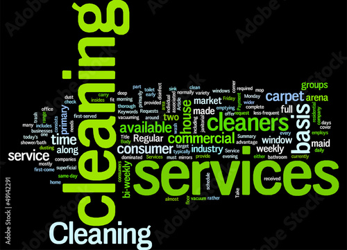 Vector: Cleaning service in your area Concept Cleaning service in your area Concept